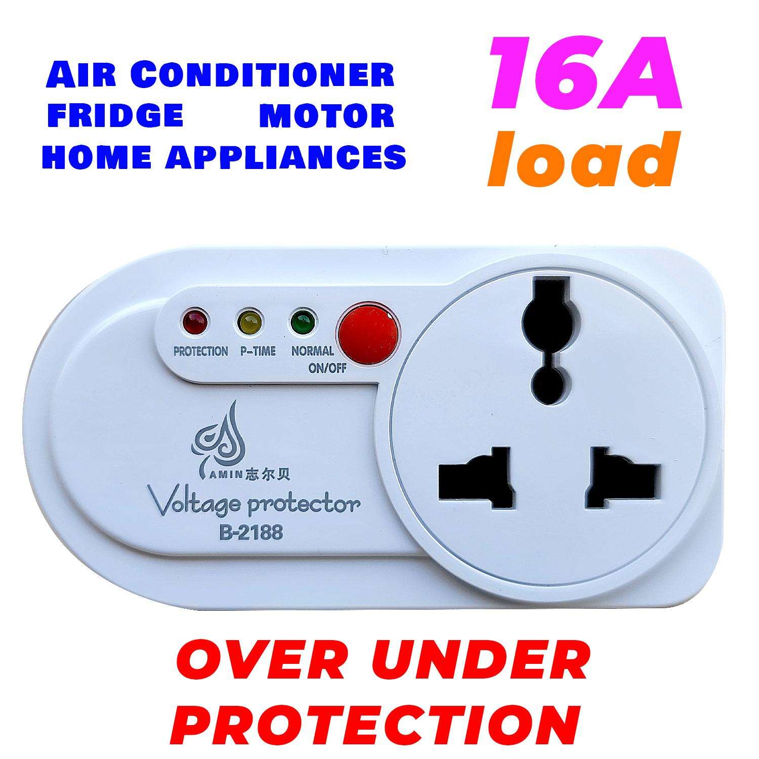 B-2188 Voltage Controller Protector Low Voltage Controller/Protect Fridge/TV/LED/Laptop in Pakistan